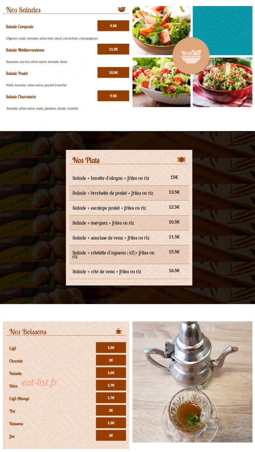 La Corne de Gazelle — carte page 3