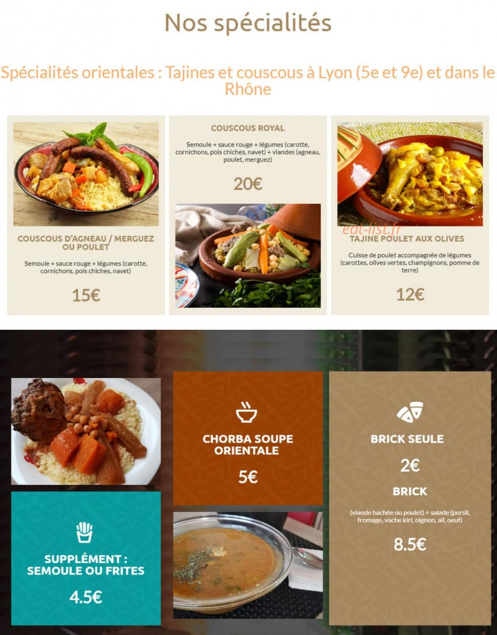 La Corne de Gazelle — carte page 2