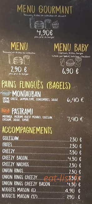 Les Tontons Burgers Vaise — carte page 2