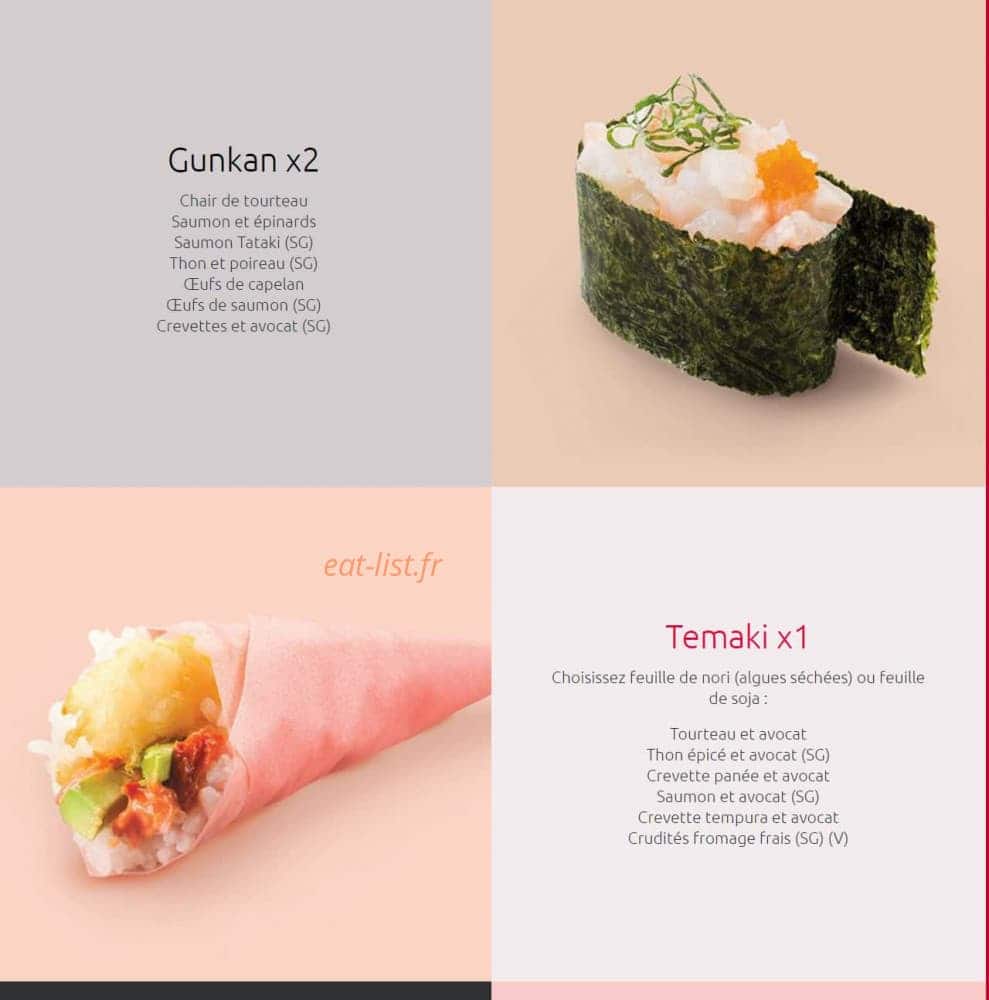 Matsuri — carte page 5