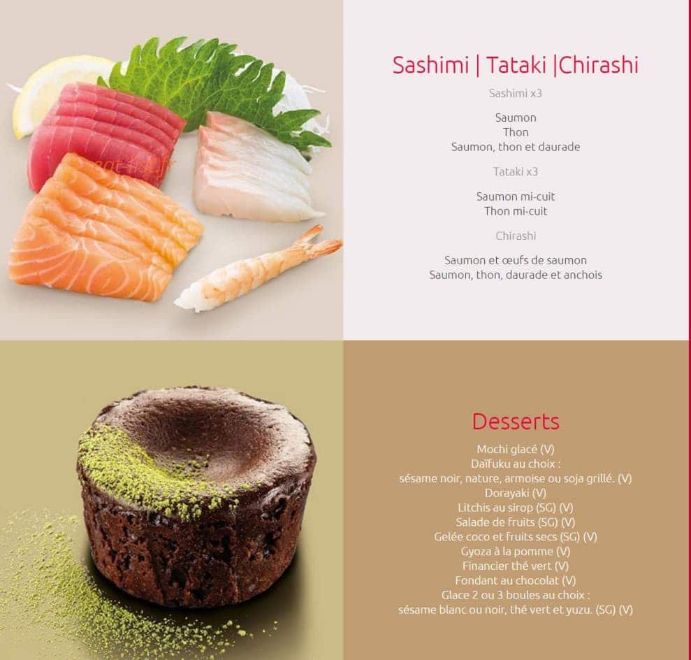 Matsuri — carte page 6