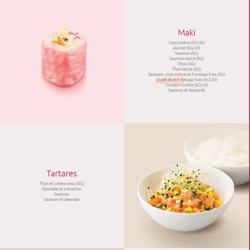Matsuri — carte page 3
