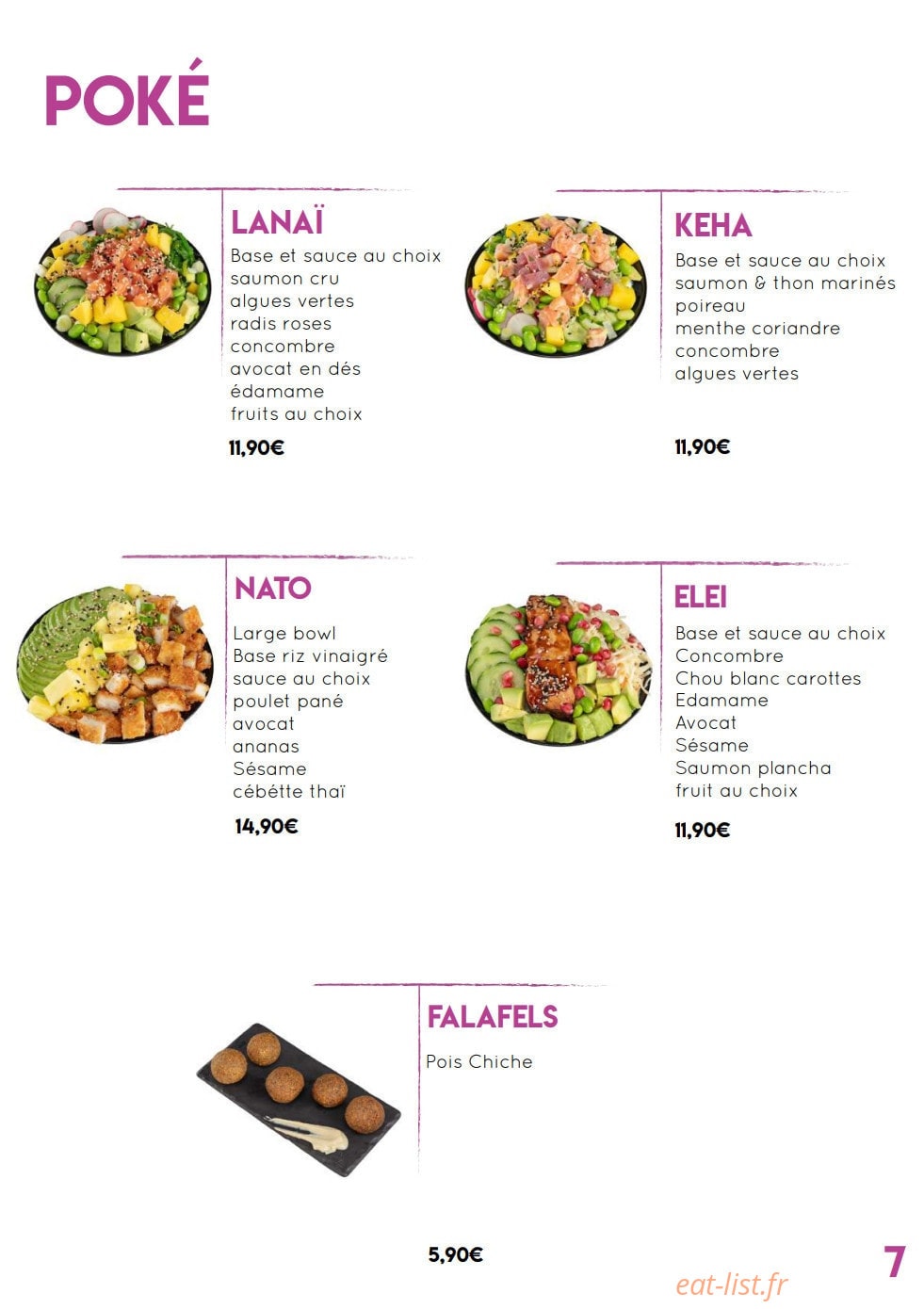 Mika Sushi — carte page 7
