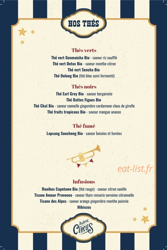 Milord Circus — carte page 6