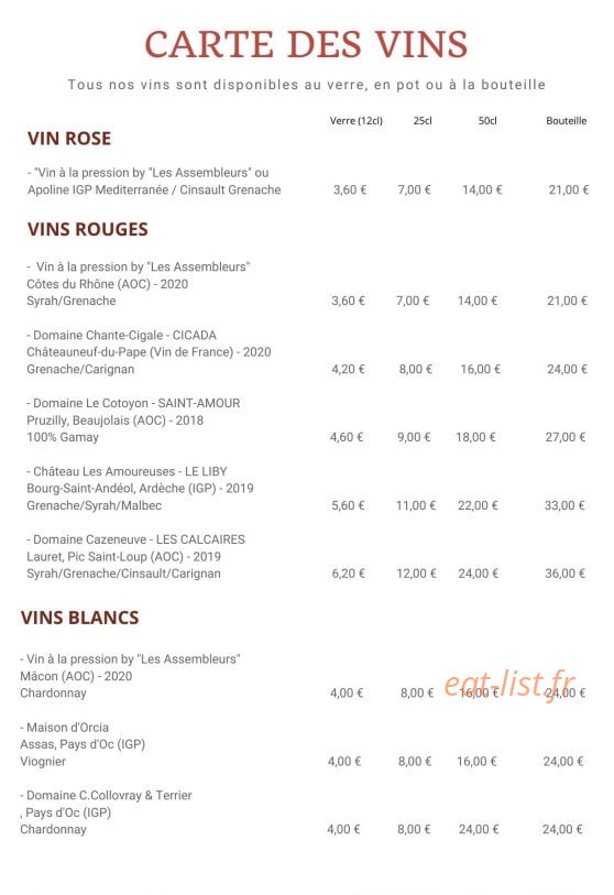 Milord Circus — carte page 4