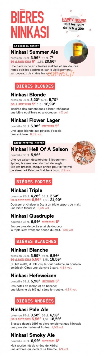 Ninkasi — carte page 3