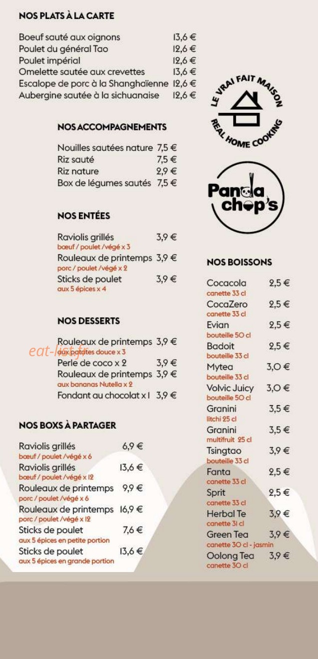 Panda Chop's Vaise — carte page 3