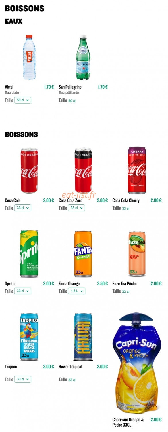 Papa John's Pizza — carte page 5