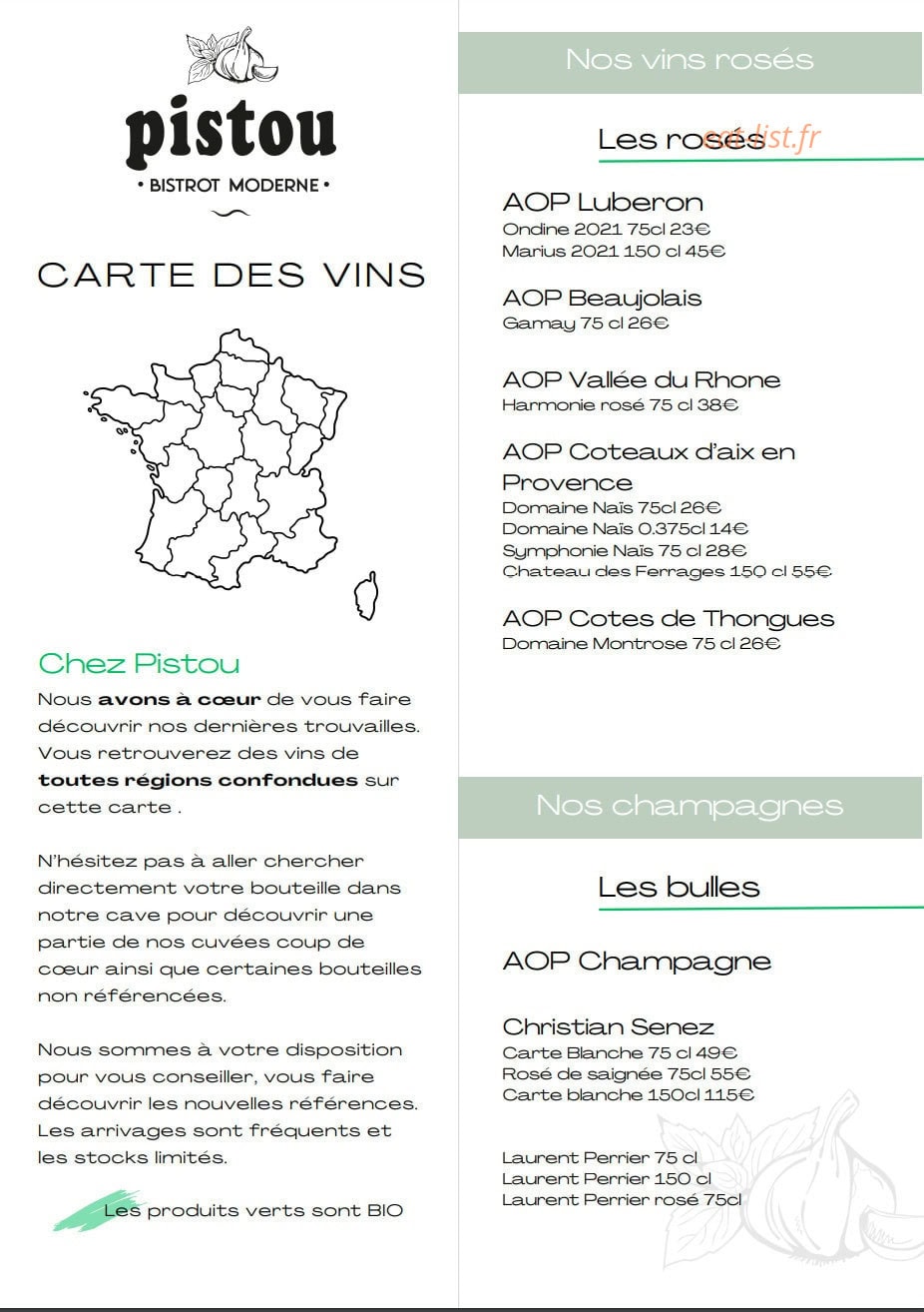 Pistou — carte page 3