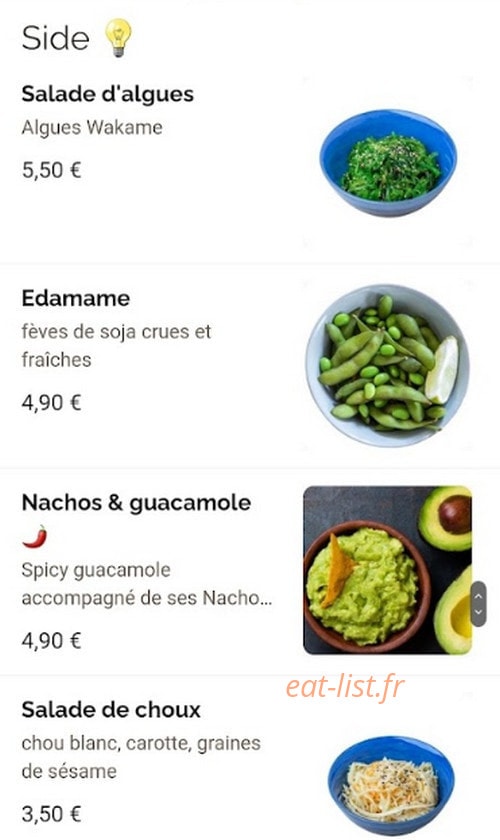 Pokibowl — carte page 3