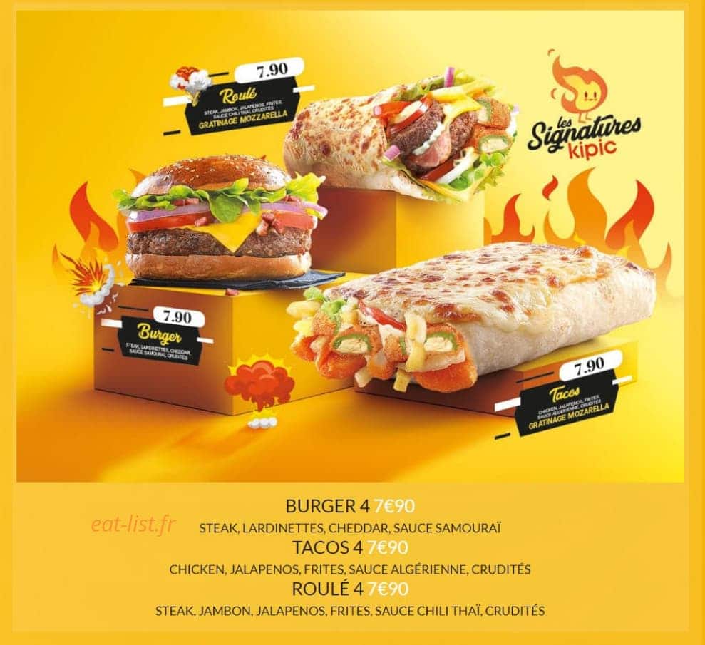 Tacos story — carte page 2