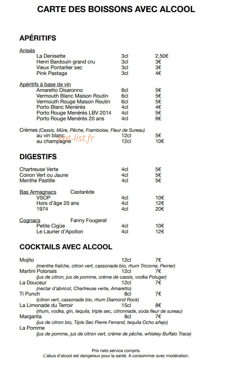 Terroir & Nénuphar — carte page 7