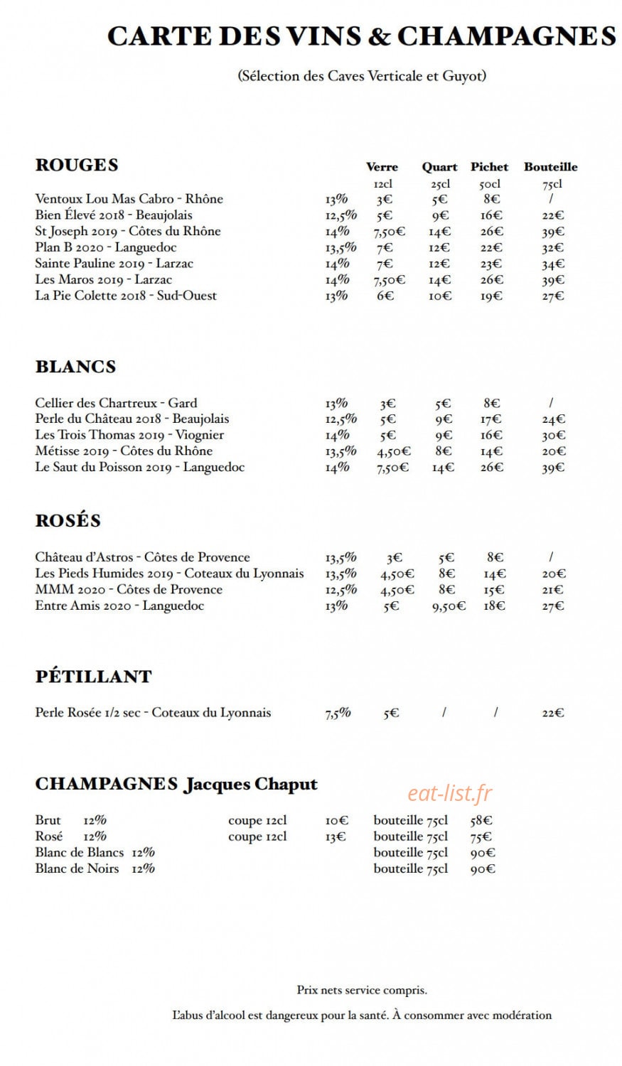 Terroir & Nénuphar — carte page 4
