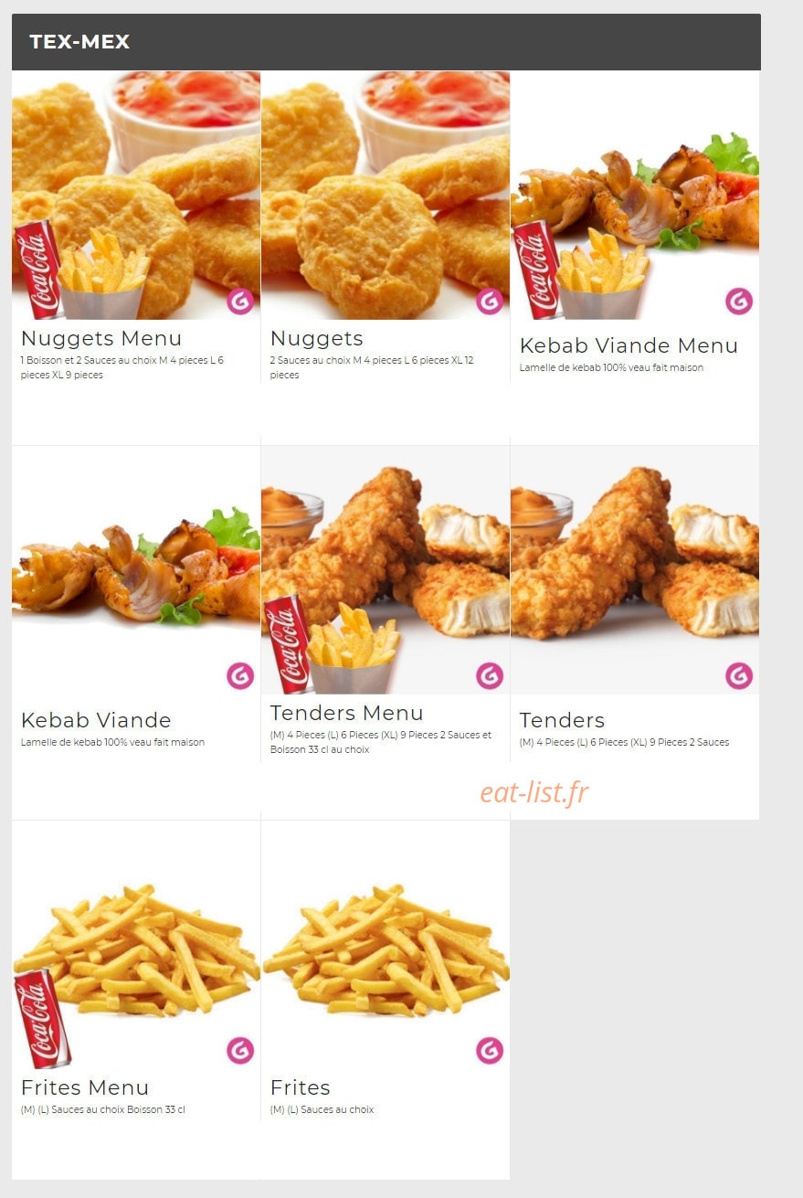 AyaSofya Kebab — carte page 5