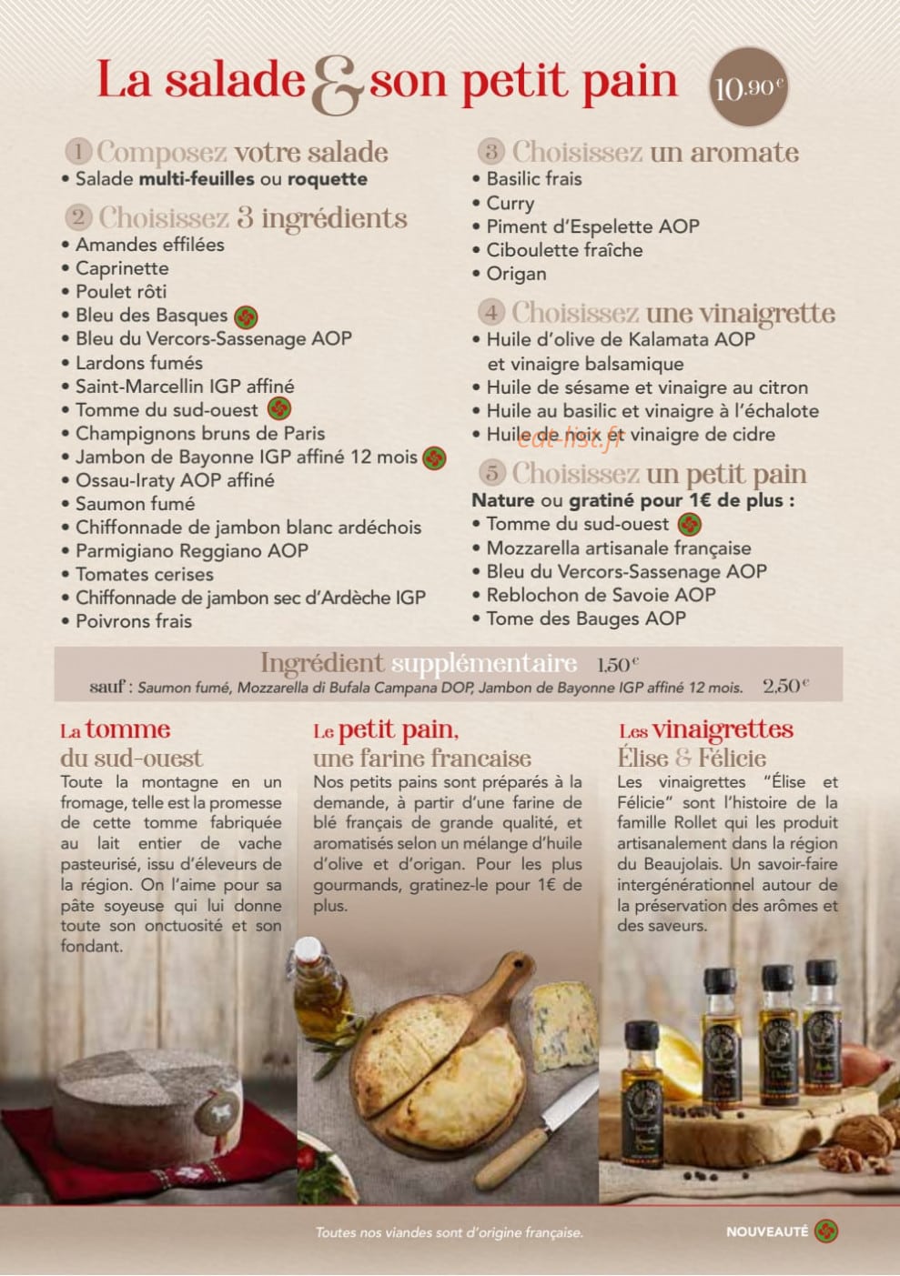 Basilic & Co — carte page 5