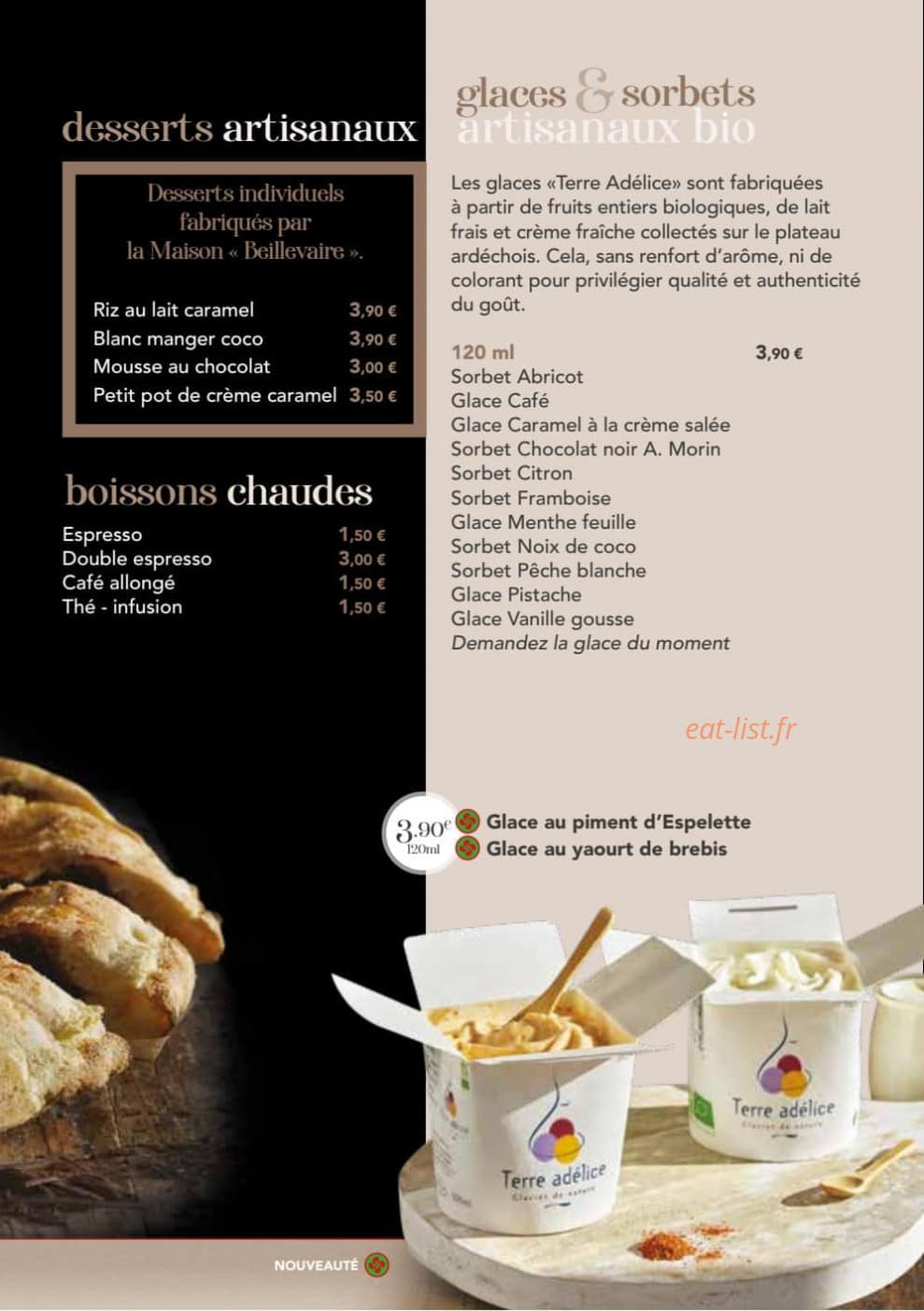 Basilic & Co — carte page 15