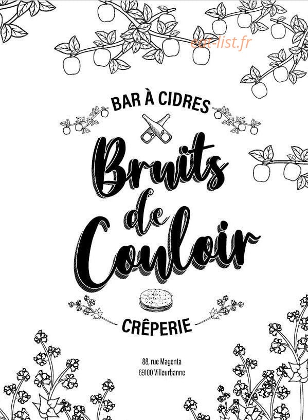 Bruits De Couloir — carte page 1