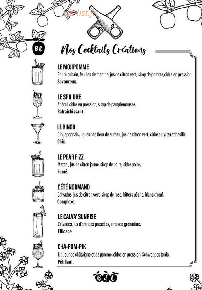 Bruits De Couloir — carte page 3