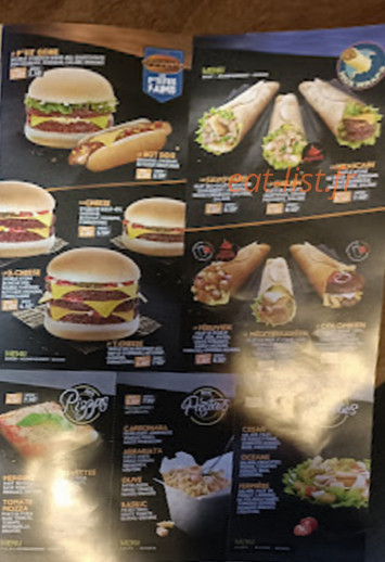 Burger World — carte page 2