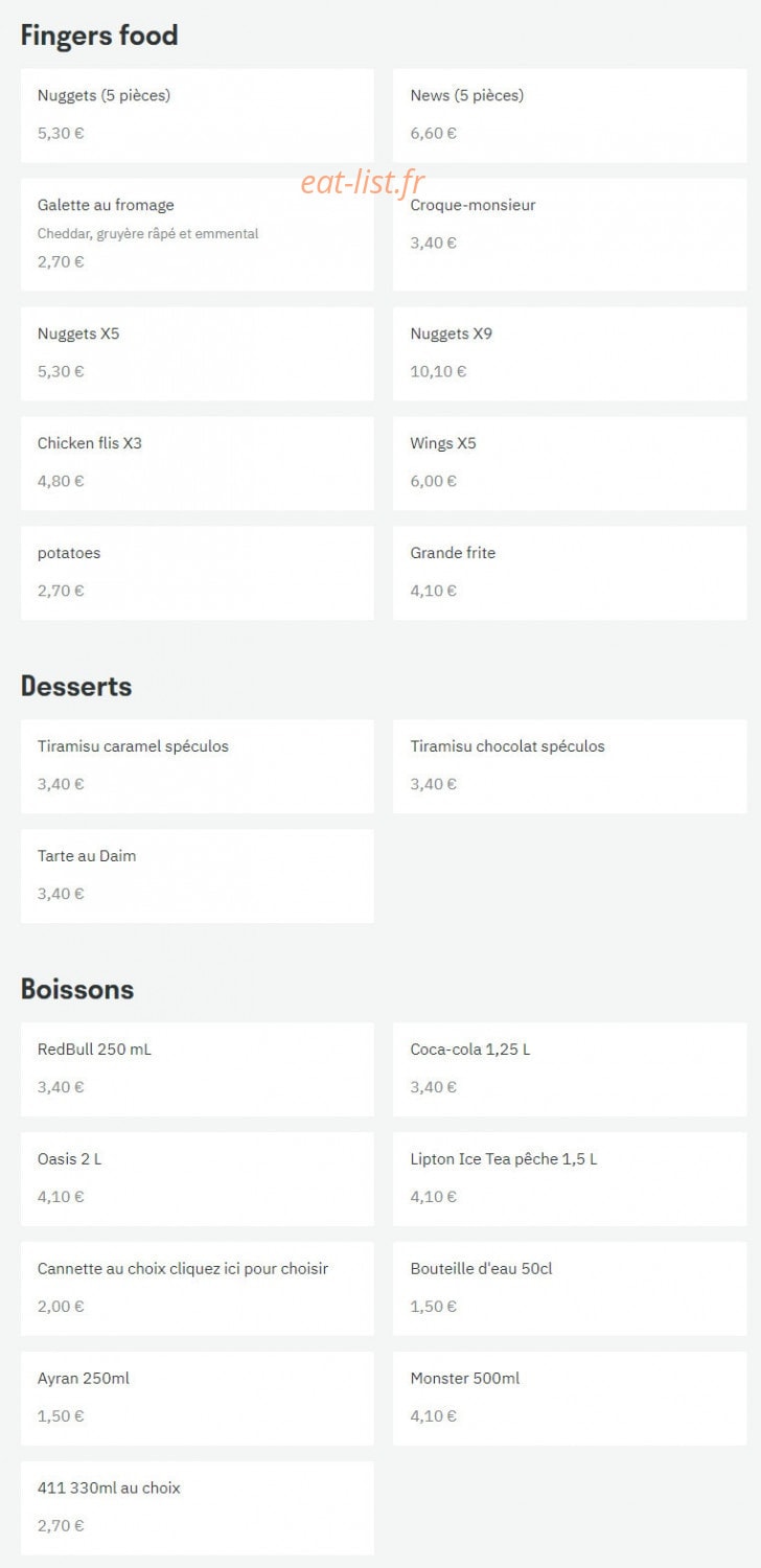 Casa Di Tacos — carte page 5