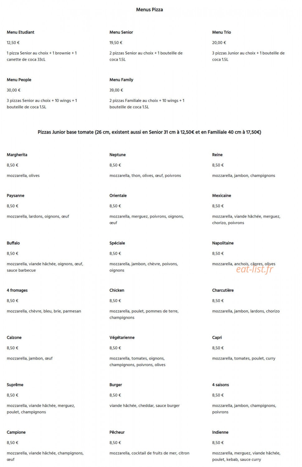 Clic & Croc — carte page 1