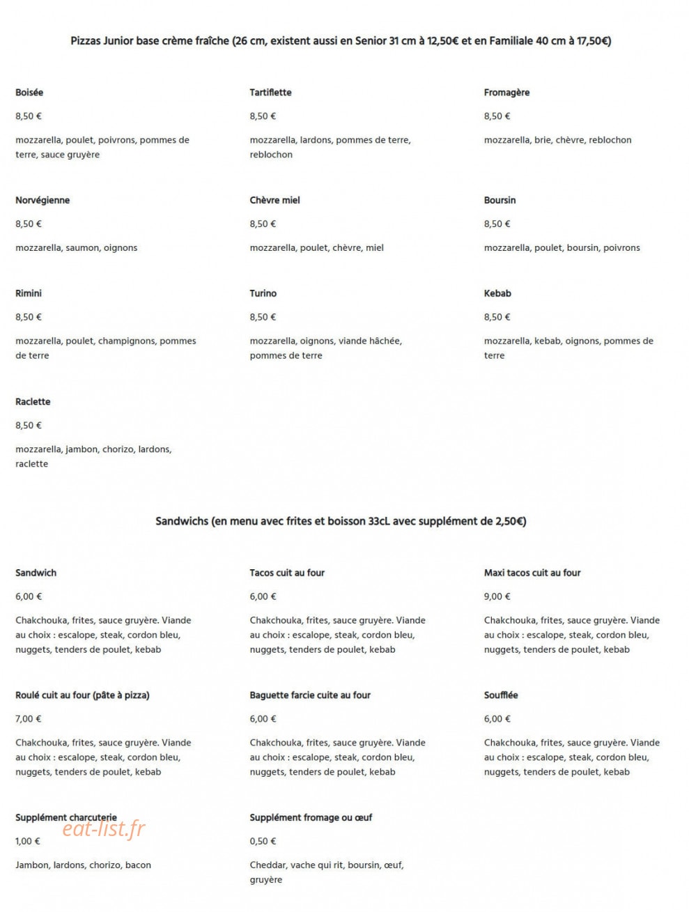 Clic & Croc — carte page 2