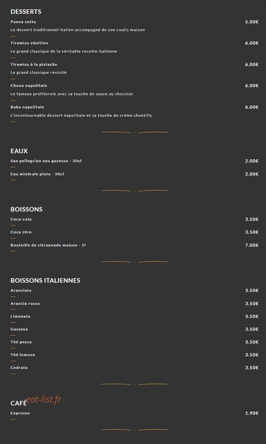 Deliziosa — carte page 5