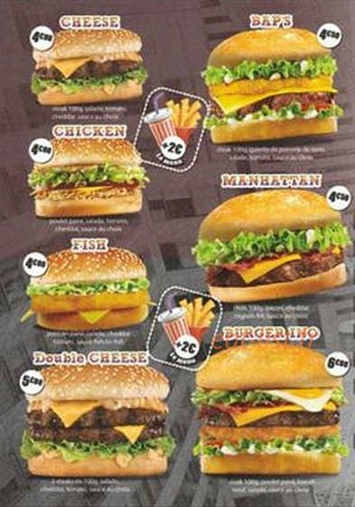 Food Inno — carte page 2
