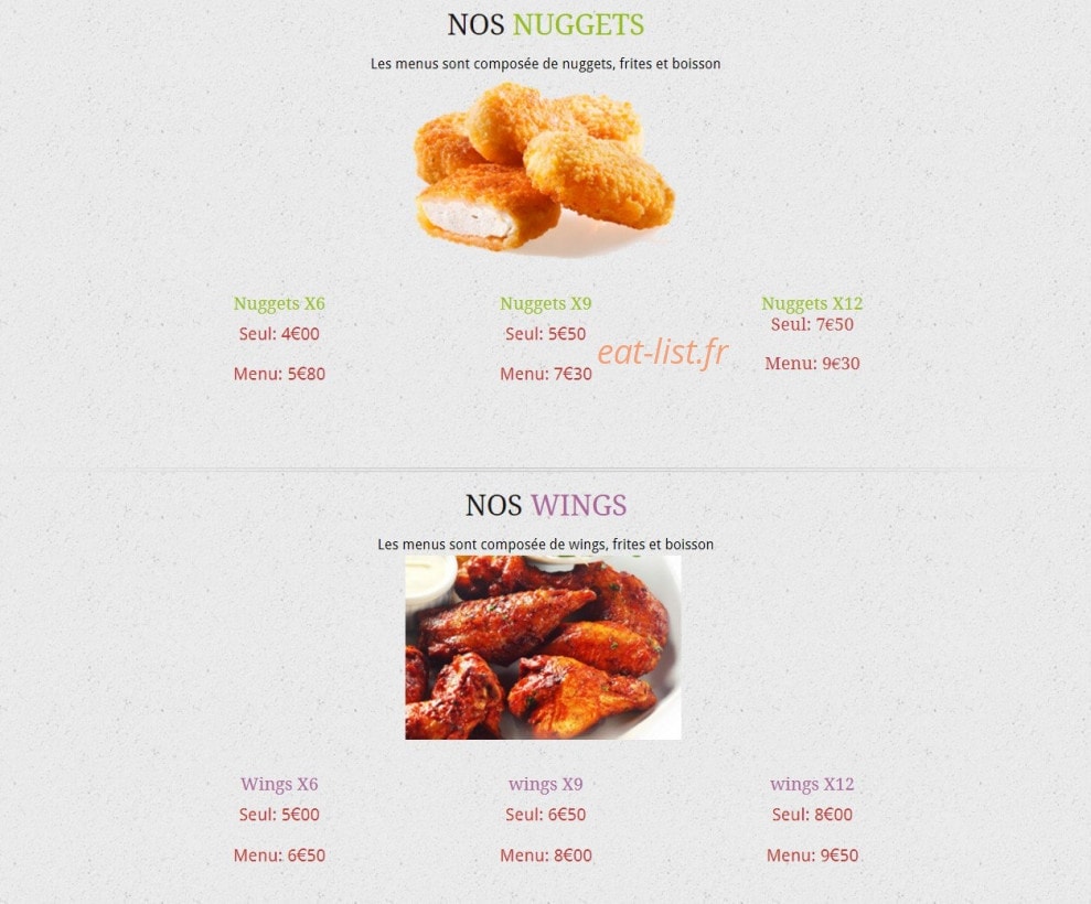 Good Time — carte page 9