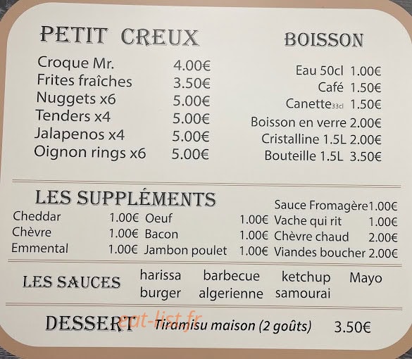 Grill Time — carte page 2