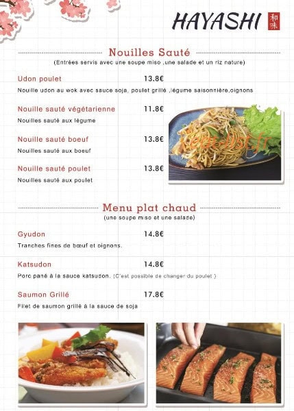 Hayashi — carte page 9