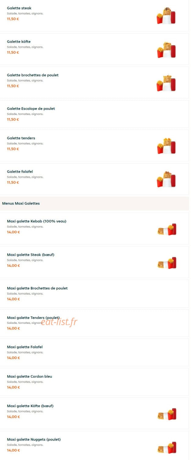 Kebab berlinois — carte page 5