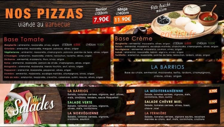 Kebab Lyonnais — carte page 3