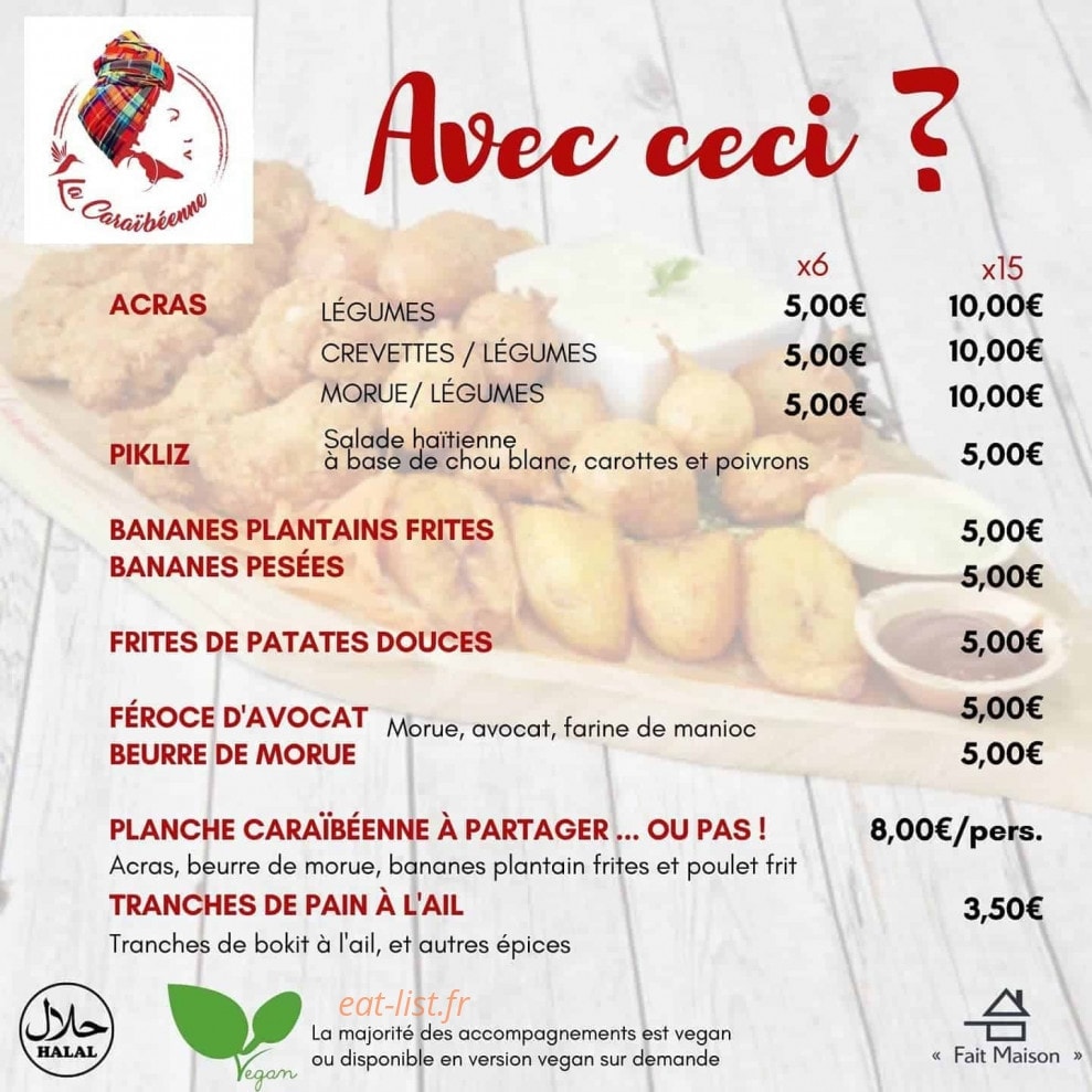 La Caraïbéenne — carte page 4