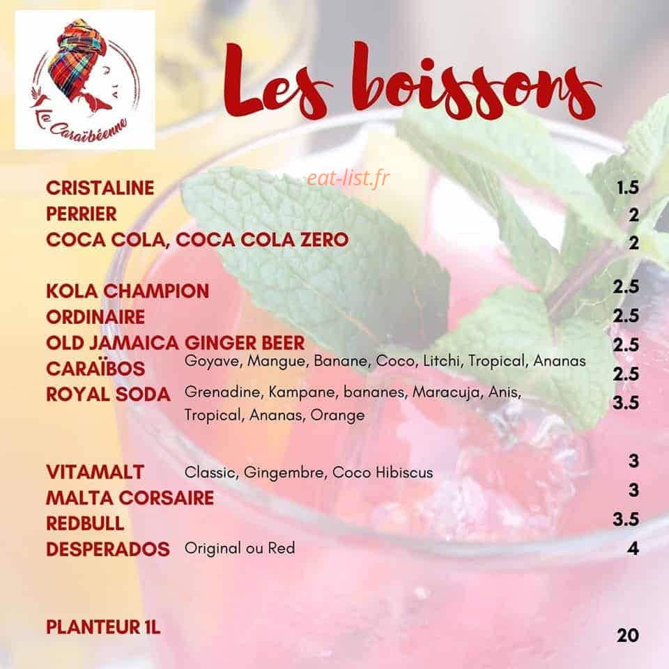 La Caraïbéenne — carte page 6