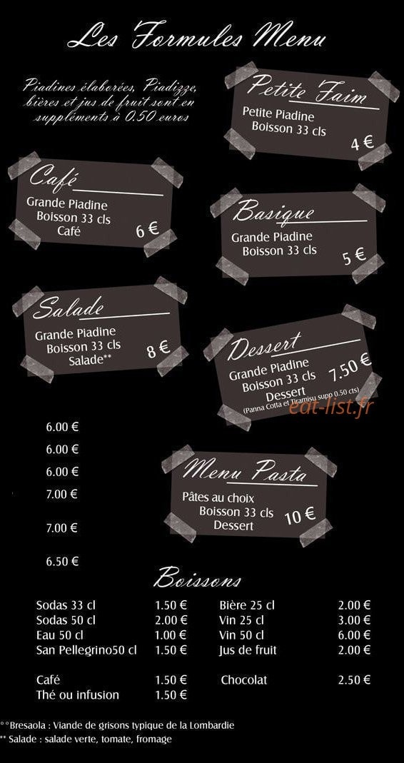 La Caveja — carte page 5