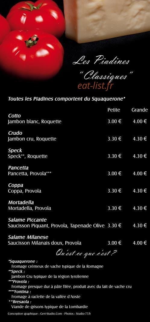 La Caveja — carte page 3