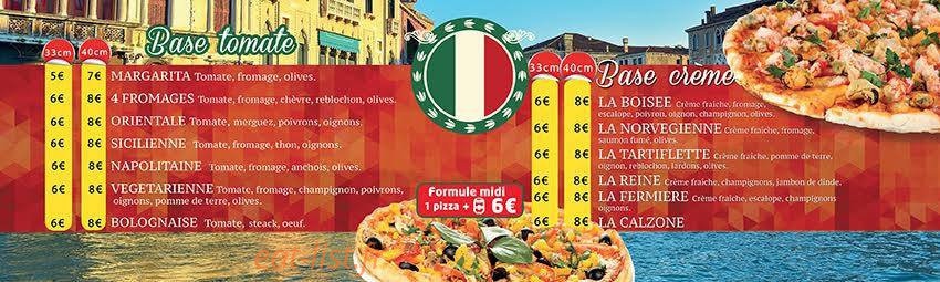 La Marinade — carte page 2