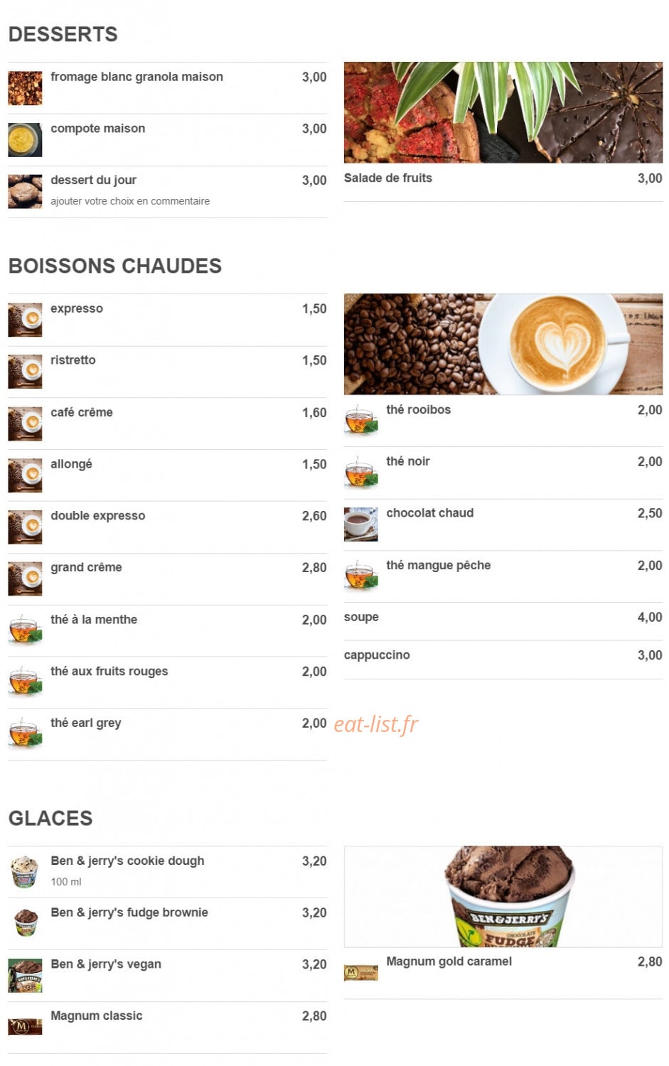 Le petit Ours Gourmand — carte page 3