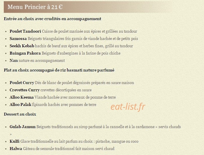 Le Shimla — carte page 2