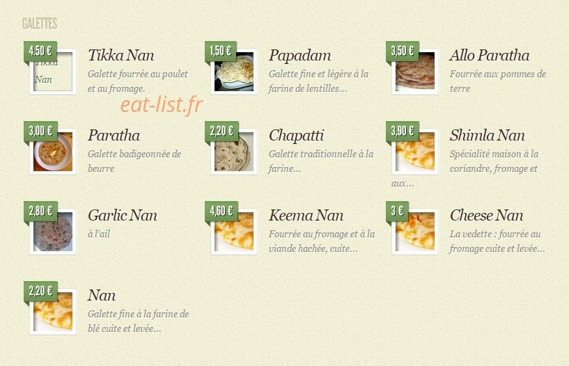 Le Shimla — carte page 4