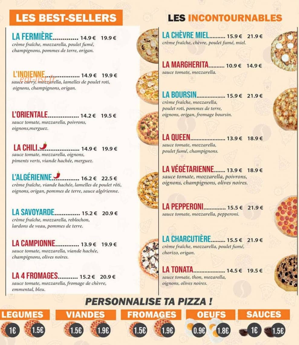 Le Special — carte page 7