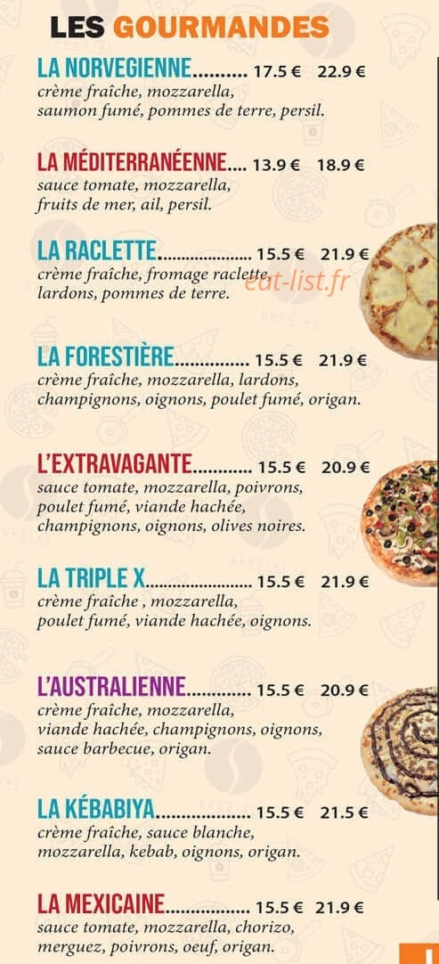 Le Special — carte page 6