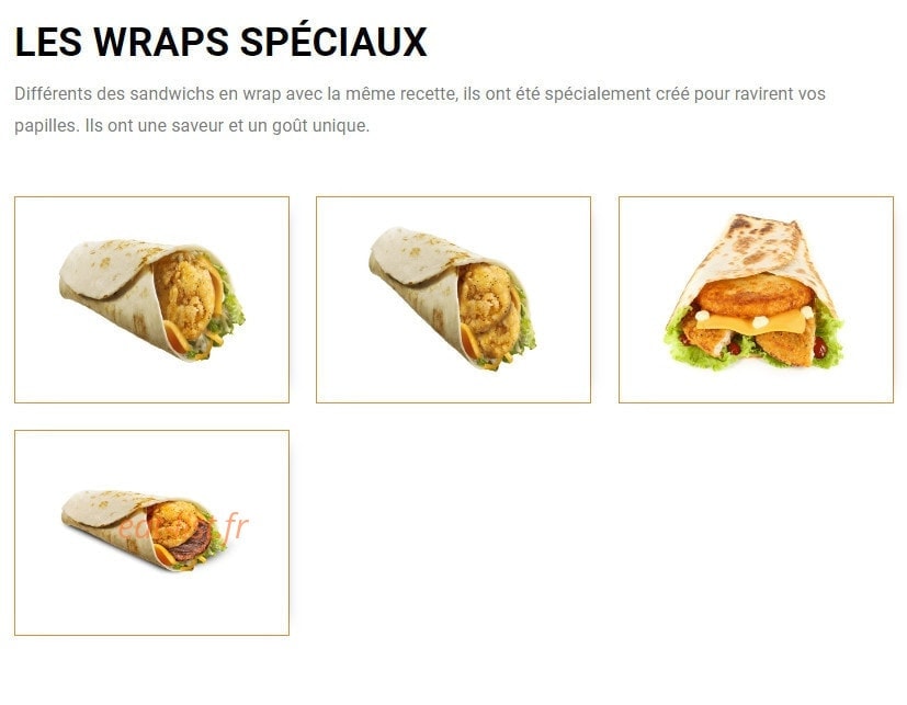 Le Special — carte page 3
