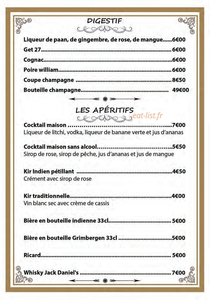 Les Portes De L'Inde — carte page 17
