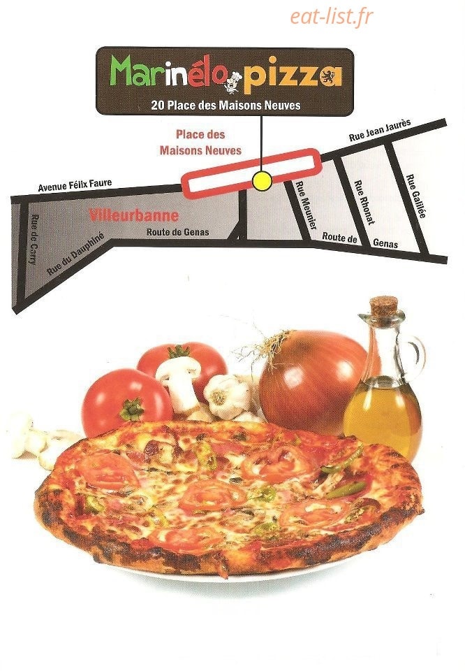 Marinélo Pizza — carte page 3