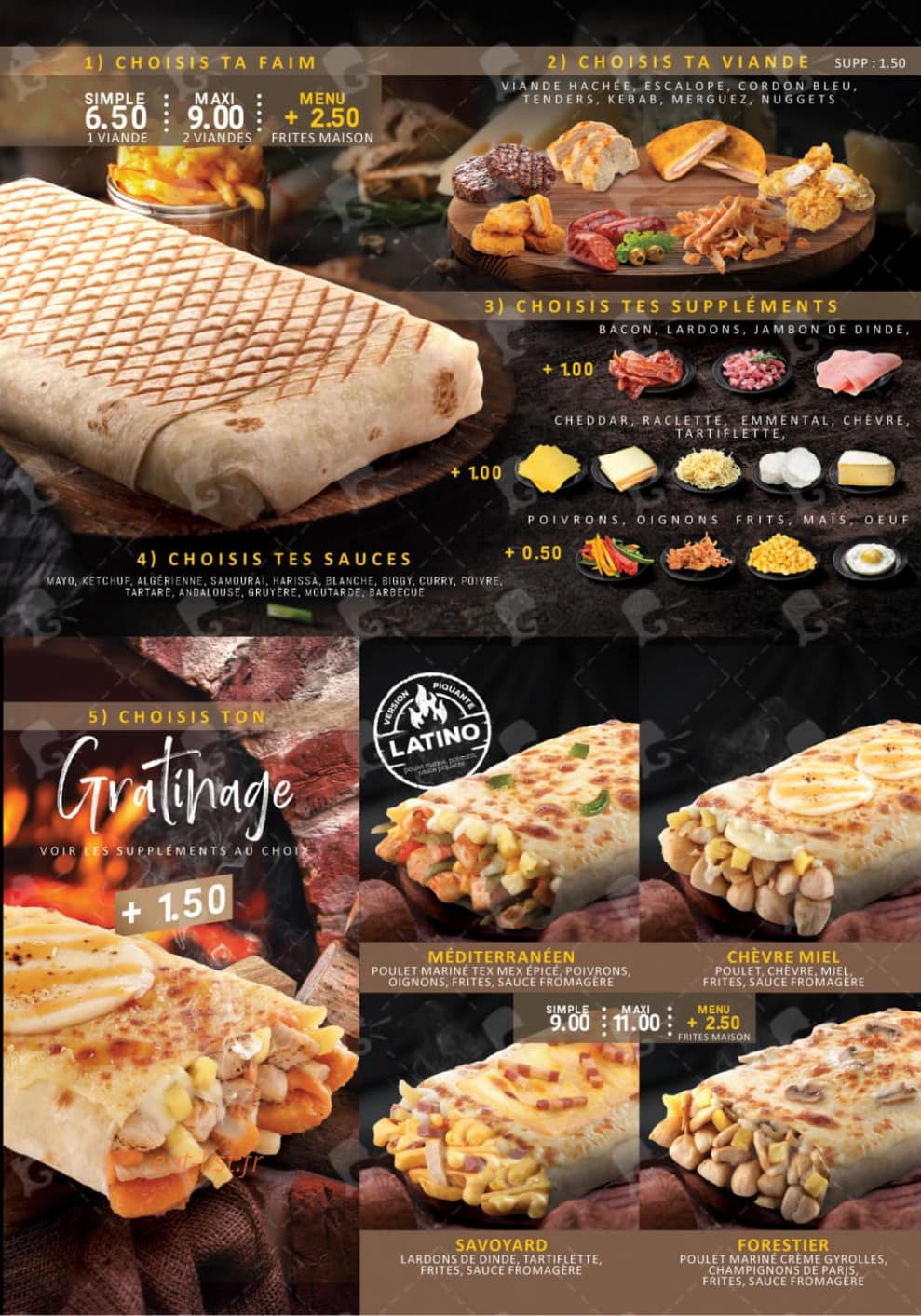 Must Lunch — carte page 2