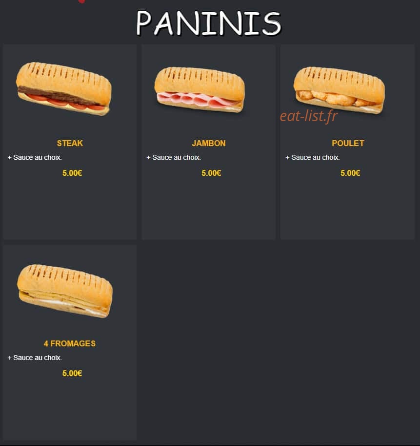 O'pizza — carte page 13