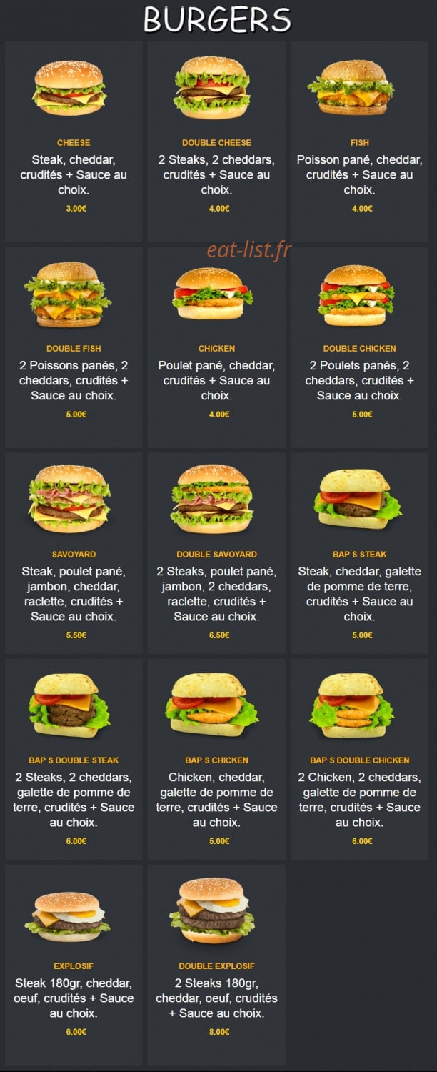 O'pizza — carte page 11