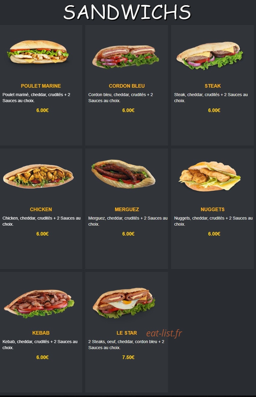 O'pizza — carte page 10